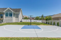 A guide for building your own backyard basketball court