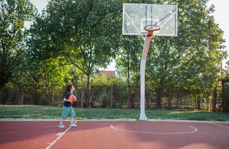 Choose the playing surface