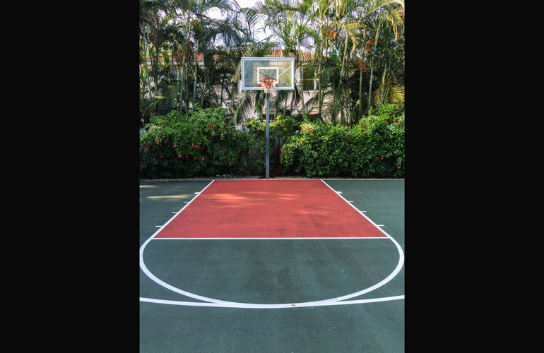 Building your backyard basketball court