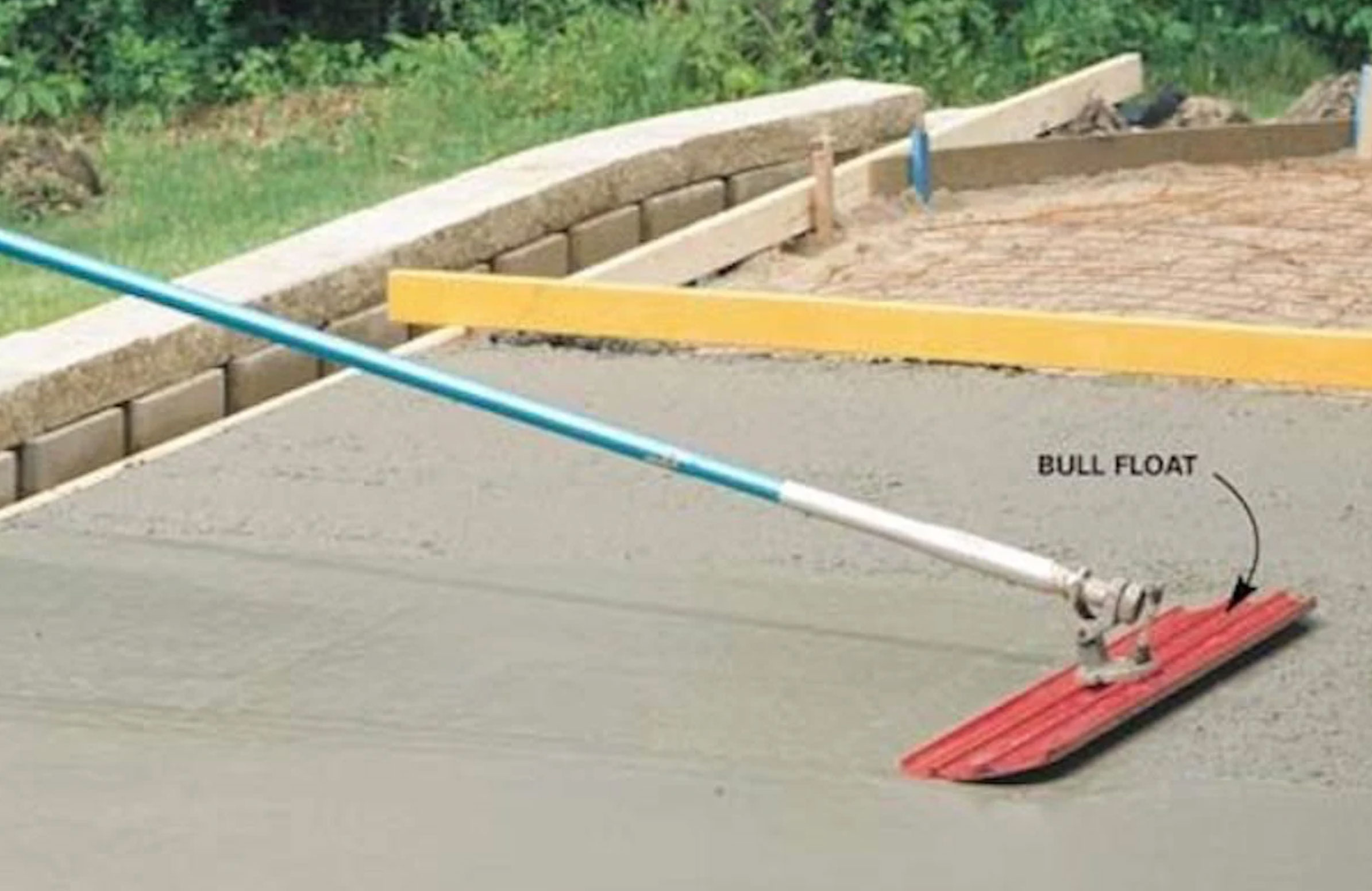 Don’t delay floating the concrete