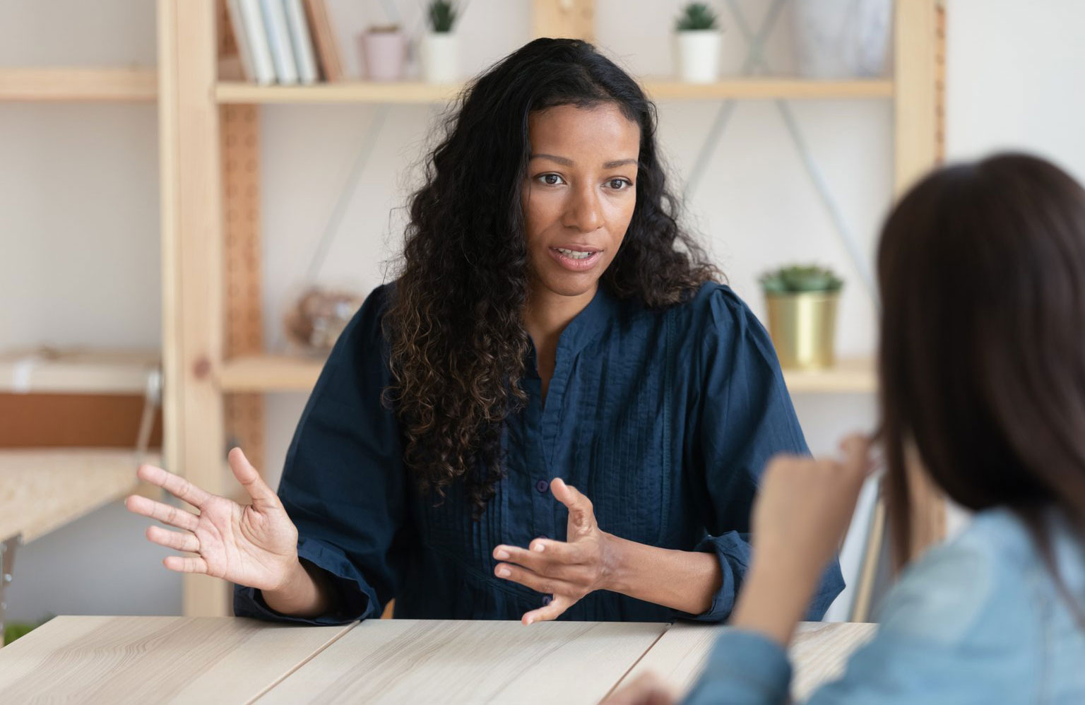 Guests or family members address it